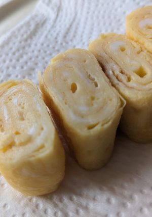 ✫甘い、弁当にも！✫グラニュー糖で！卵焼き-レシピのメイン写真