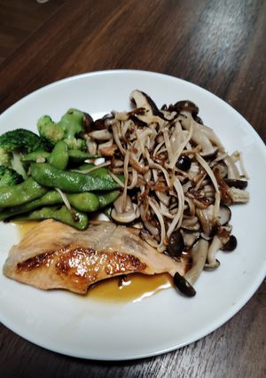 鮭のムニエルレモン醤油ソース-レシピのメイン写真