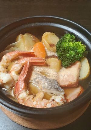 魚介と野菜の贅沢あったかポトフ-レシピのメイン写真