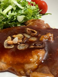 柔らか‼️トンテキ⭐︎はちみつ&にんにく-レシピのメイン写真
