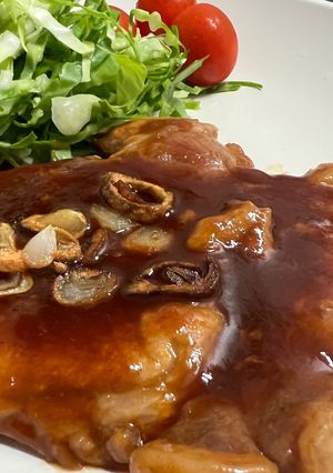 柔らか‼️トンテキ⭐︎はちみつ&にんにく-レシピのメイン写真
