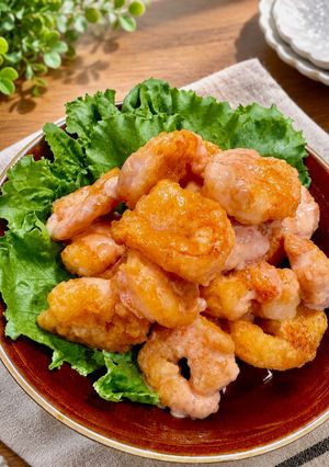 揚げて混ぜるだけ簡単◎エビマヨ-レシピのメイン写真