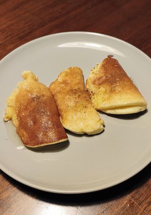 切り餅パンケーキ-レシピのメイン写真