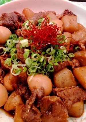 炊飯器でスジ玉こんにゃく-レシピのメイン写真