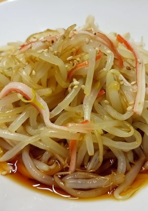 もやしで節約♪ノンオイル中華風サラダ-レシピのメイン写真