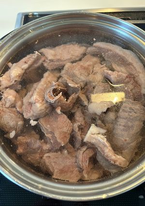 牛すじ肉の下処理-レシピのメイン写真