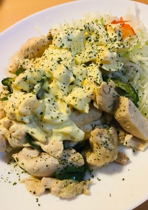 鶏肉＆ピーマンの炒めもの●たるたるソース-レシピのメイン写真