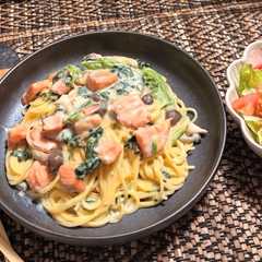 รูปของ 簡単クリームパスタ