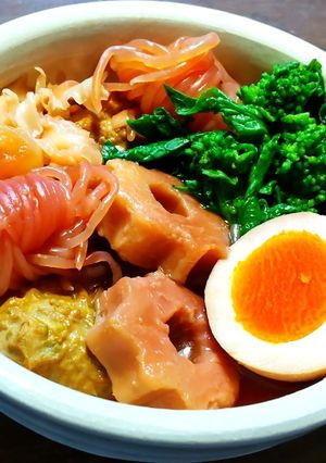 ひな祭り ビーツでピンクのおでん-レシピのメイン写真