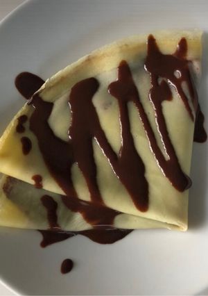 クレープに簡単チョコソース-レシピのメイン写真