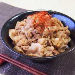 รูปของ 【カルビ丼のたれ】豚カルビ丼