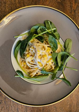 とうもろこしカルボナーラ-レシピのメイン写真