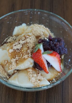 豆乳黒蜜きなこ-レシピのメイン写真