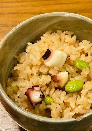 たこ飯　茹でだこと冷凍枝豆でお手軽に-レシピのメイン写真