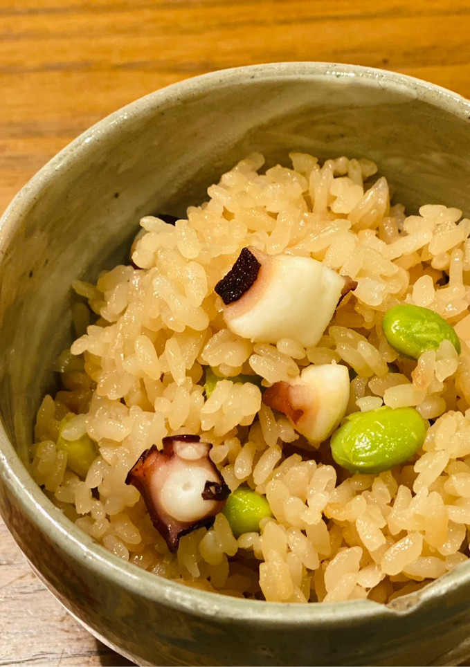 たこ飯　茹でだこと冷凍枝豆でお手軽に-レシピのメイン写真