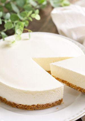 生クリーム不要！濃厚簡単レアチーズケーキ-レシピのメイン写真