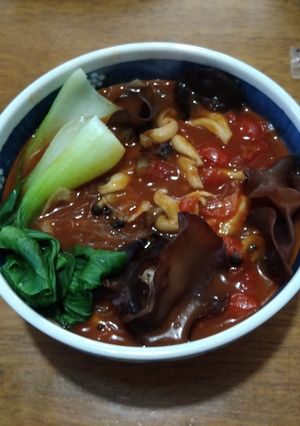 おうち調味料で!旨辛トマト🍅の麻辣湯-レシピのメイン写真