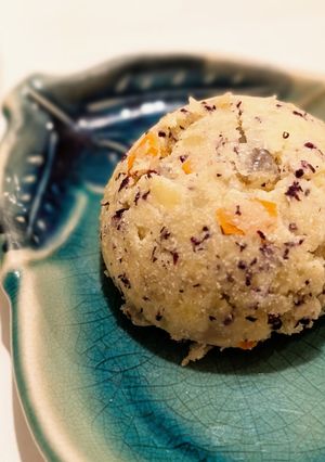 ゆかり入りおつまみポテトサラダ-レシピのメイン写真