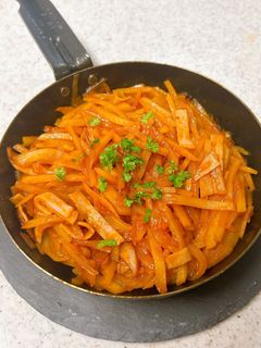 細切りじゃがいものナポリタン風炒め-レシピのメイン写真