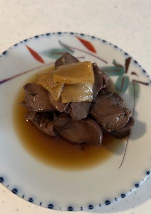 鶏レバーの煮物-レシピのメイン写真