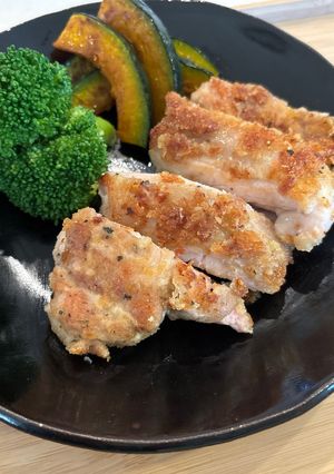 鶏もも肉の香草パン粉焼き-レシピのメイン写真