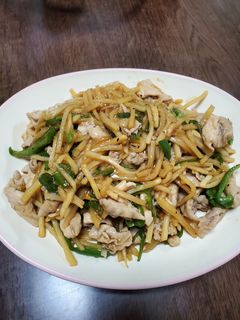 簡単!豚肉のオイスターソース炒め-レシピのメイン写真