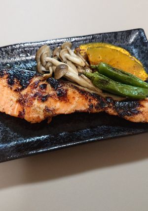 【冷え改善メニュー】鮭の酒粕味噌漬け-レシピのメイン写真