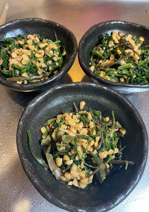 栄養満点♡セリの納豆和え-レシピのメイン写真