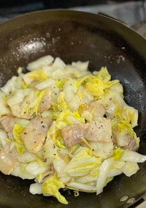 極・白菜炒め(料理研究家リュウジさん覚書-レシピのメイン写真