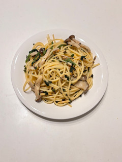簡単!お茶漬けの素でワンパン和風パスタ-レシピのメイン写真