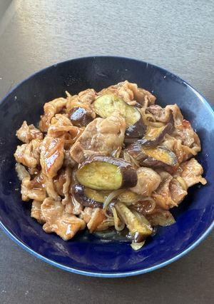 豚肉とナス-レシピのメイン写真