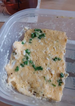 レンジでふわふわ卵焼き-レシピのメイン写真