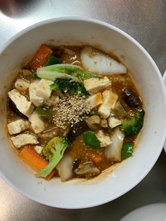 肉無豆腐簡単レモンお好み焼き味野菜炒め-レシピのメイン写真
