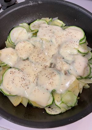 ズッキーニとじゃがいも⭐︎チーズ焼き⭐︎時短-レシピのメイン写真