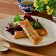*菜の花と豚肉のチーズ春巻き*
