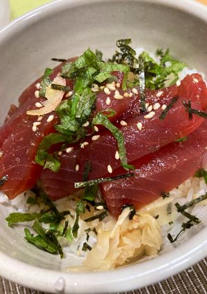 まぐろ漬け丼-レシピのメイン写真