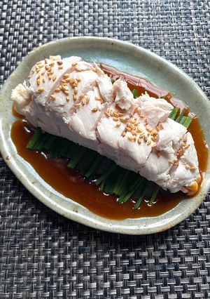 味噌風味のよだれ鶏風おつまみ-レシピのメイン写真