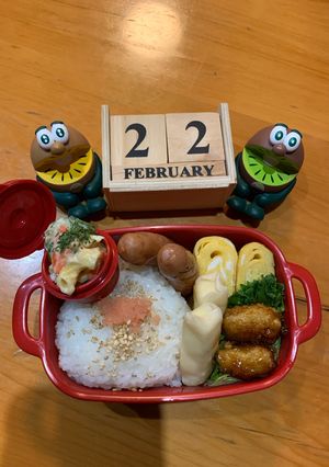 高二長女　お弁当(おむすび53)-レシピのメイン写真