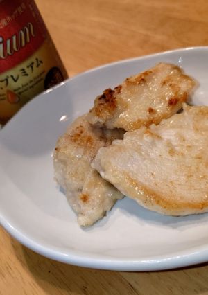 鶏胸肉の塩レモン焼き-レシピのメイン写真