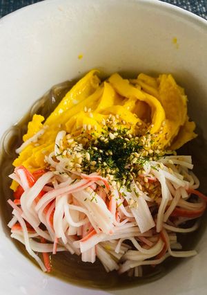 彩りところてん-レシピのメイン写真
