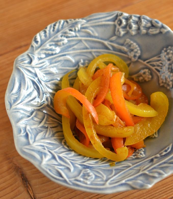 パプリカのカレー味マリネ-レシピのメイン写真