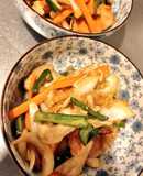 新玉ねぎたっぷり 鶏むね肉の南蛮漬け