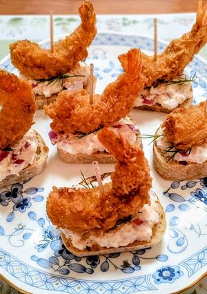 Xmasパーティーエビとカニピンチョスオードブル-レシピのメイン写真