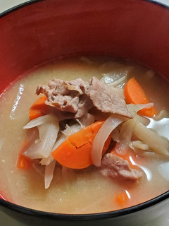 豚汁(麦味噌)-レシピのメイン写真