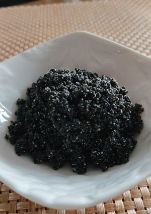自分で作ろう♪黒ゴマペースト!-レシピのメイン写真