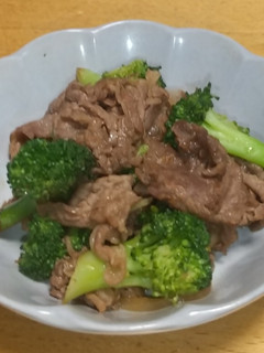 牛肉とブロッコリーのオイスターソース炒め-レシピのメイン写真