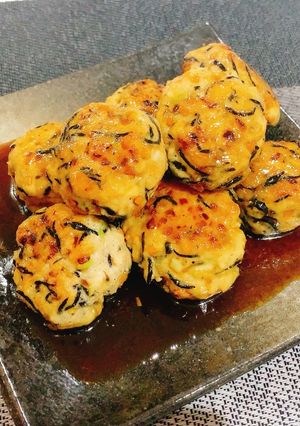 ヘルシーで簡単！豆腐入り ひじきつくね-レシピのメイン写真