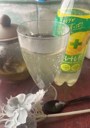 キレートレモンと緑茶のドリンク-レシピのメイン写真