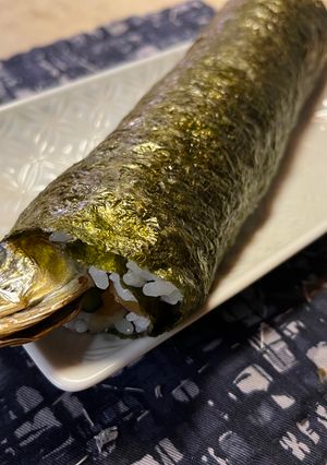 イワシの恵方巻き-レシピのメイン写真