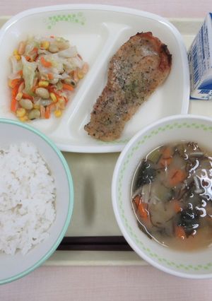 学校給食☆豚肉のパン粉焼き-レシピのメイン写真